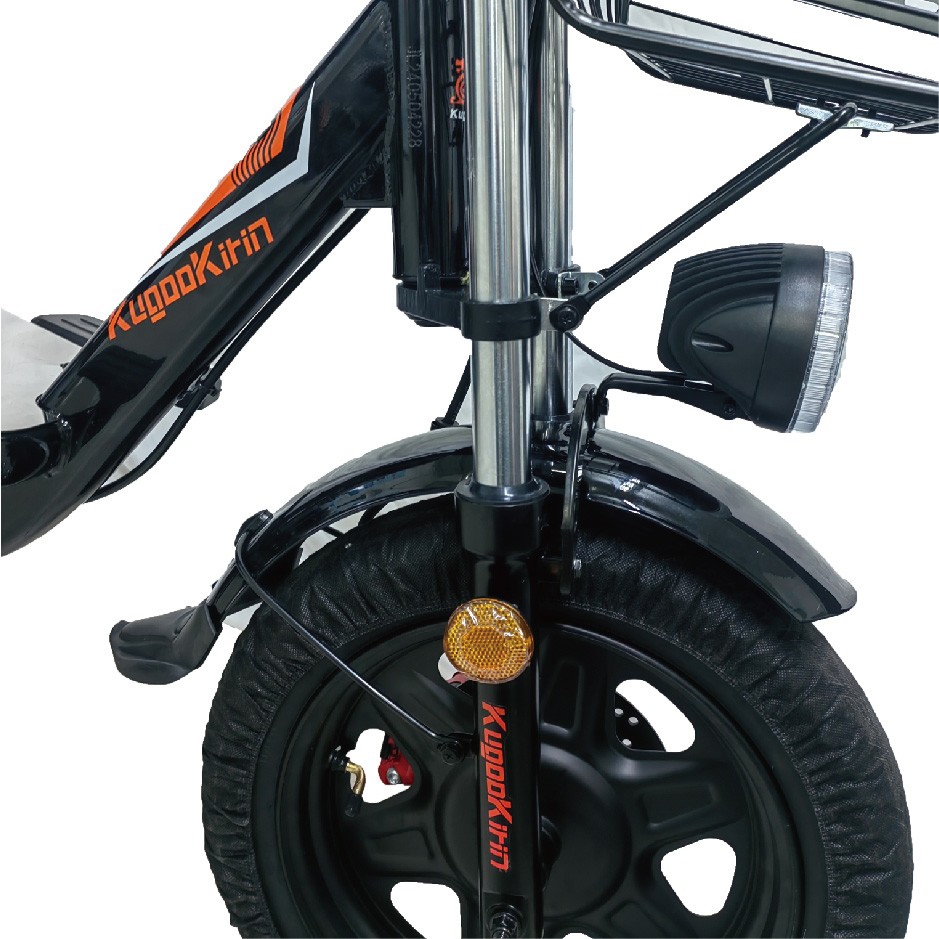 Front Wheel with Shock Absorber